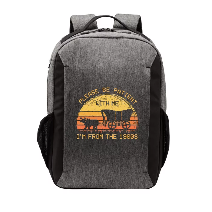 Please Be Patient With Me Im From The 1900s Vector Backpack