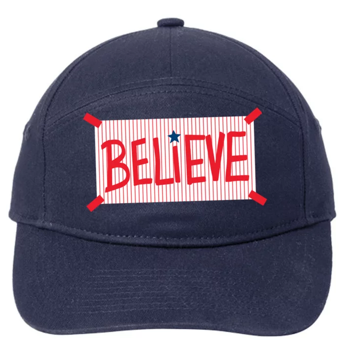 Philly Believe Philadelphia Baseball 7-Panel Snapback Hat