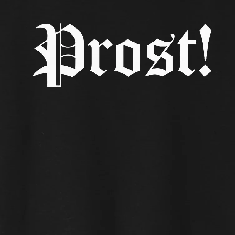 Prost Beer Women's Crop Top Tee