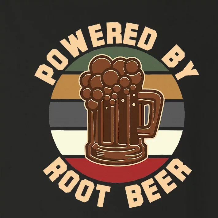 Powered By Root Beer Toddler Long Sleeve Shirt