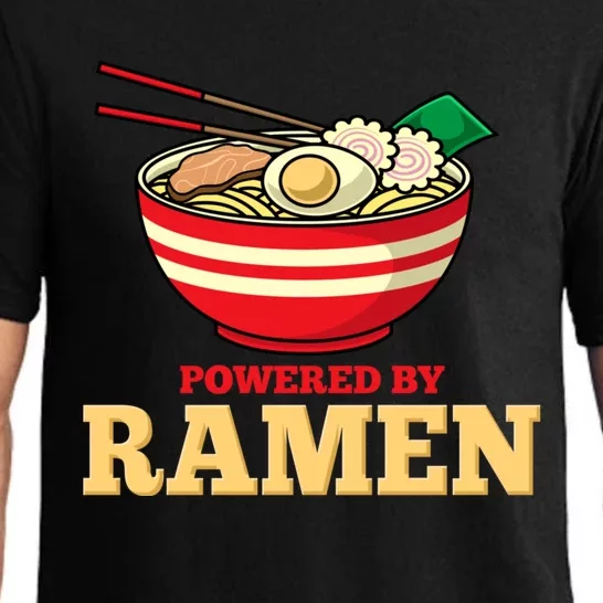 Powered By Ramen Japanese Anime Noodles Pajama Set