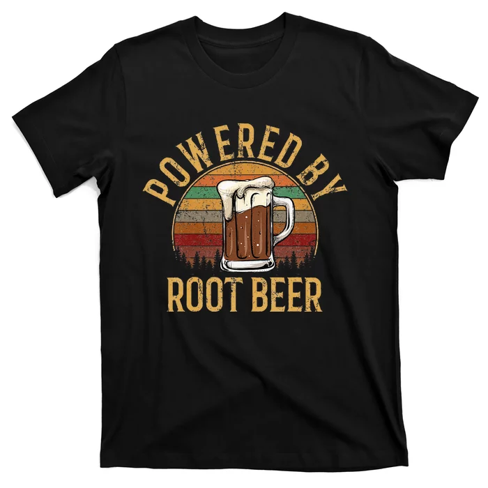 Powered by root beer retro root beer T-Shirt