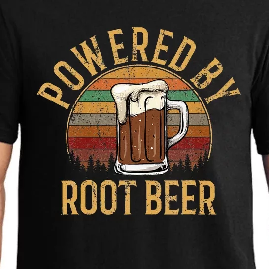 Powered by root beer retro root beer Pajama Set