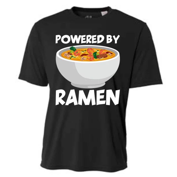 Powered By Ramen Gift Cooling Performance Crew T-Shirt