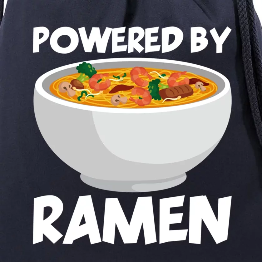 Powered By Ramen Gift Drawstring Bag