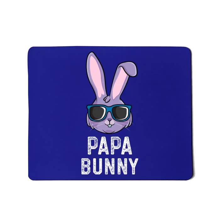 Papa Bunny Rabbit Dad Poppa Matching Family Easter Great Gift Mousepad