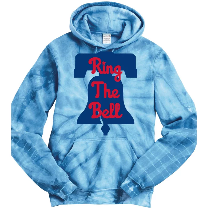 Philadelphia Baseball Ring The Bell Vintage Baseball Tie Dye Hoodie