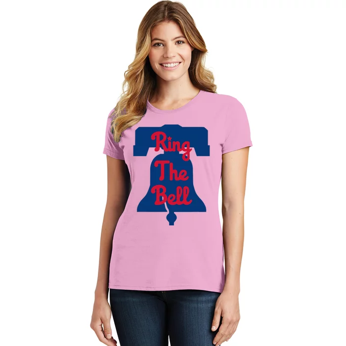 Philadelphia Baseball Ring The Bell Vintage Baseball Women's T-Shirt