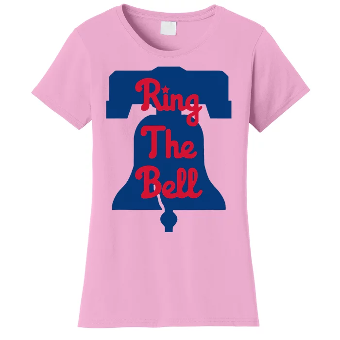 Philadelphia Baseball Ring The Bell Vintage Baseball Women's T-Shirt