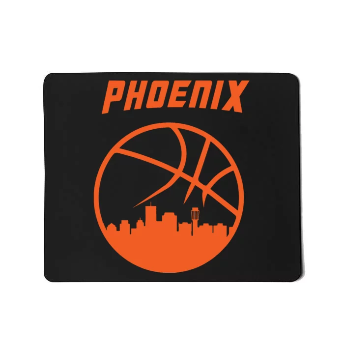 Phoenix Basketball Retro City Arizona State Bball Mousepad