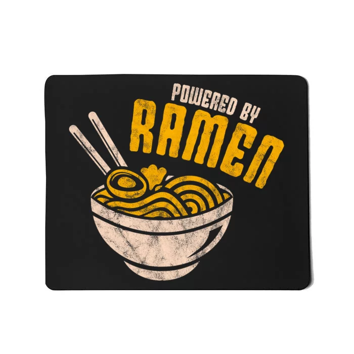 Powered By Ra Japanese Love Anime Noodles Mousepad