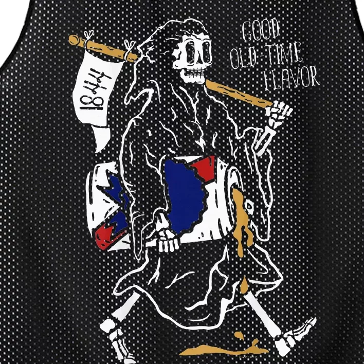 Pabst Blue Ribbon Beer And Back Good Old Reaper Mesh Reversible Basketball Jersey Tank