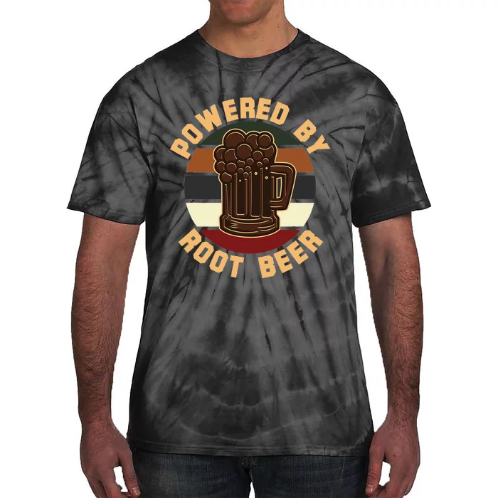 Powered By Root Beer Tie-Dye T-Shirt