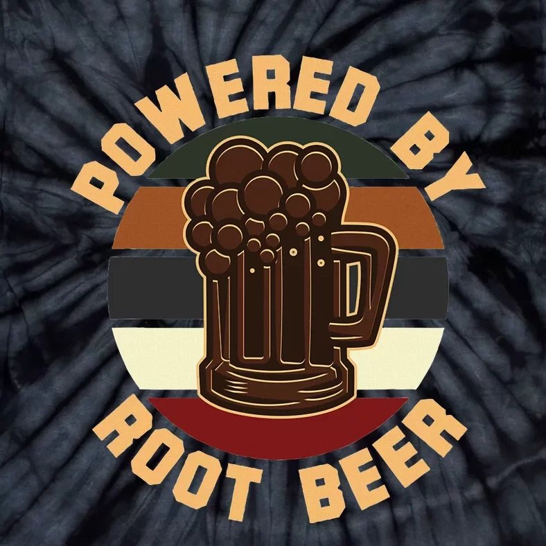 Powered By Root Beer Tie-Dye T-Shirt