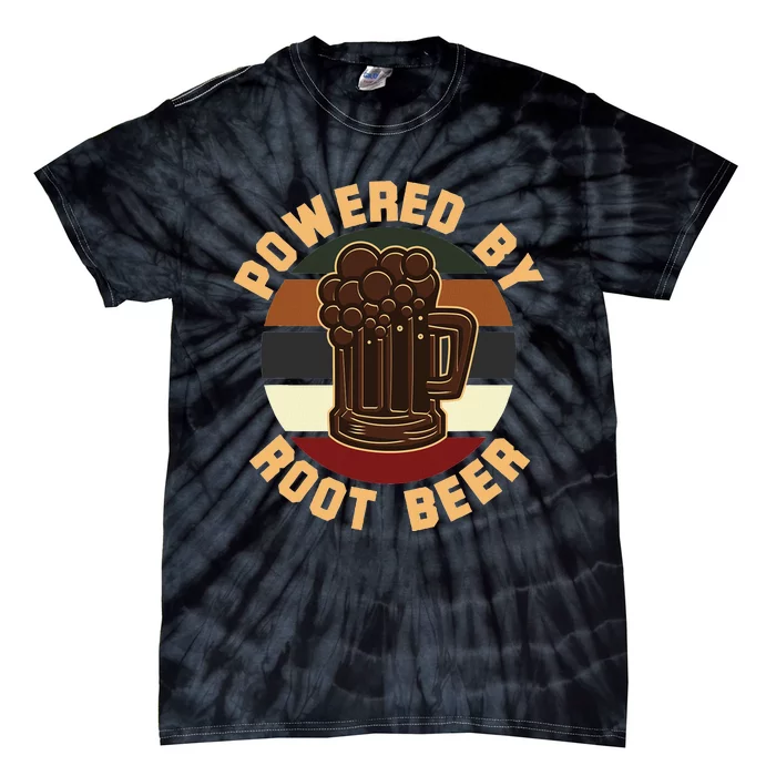 Powered By Root Beer Tie-Dye T-Shirt