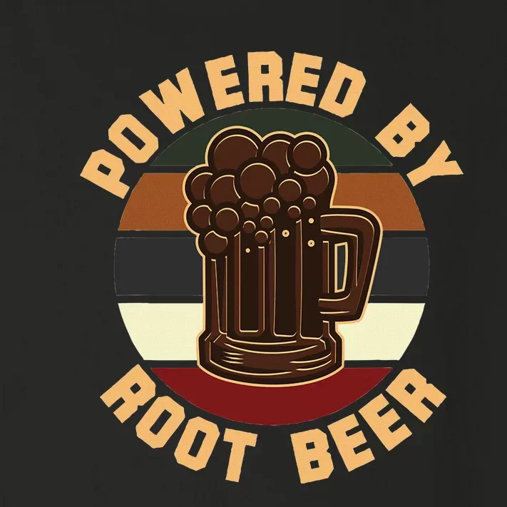 Powered By Root Beer Toddler Long Sleeve Shirt