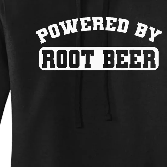 Powered By Root Beer Women's Pullover Hoodie