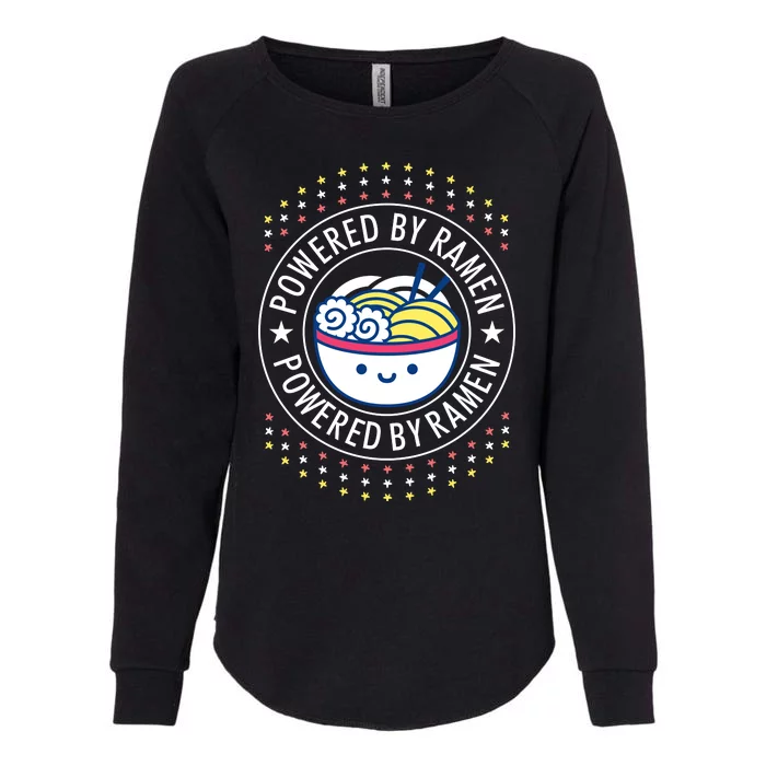 Powered By Ramen Womens California Wash Sweatshirt