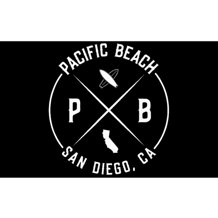 Pacific Beach San Diego California Pb San Diego Bumper Sticker