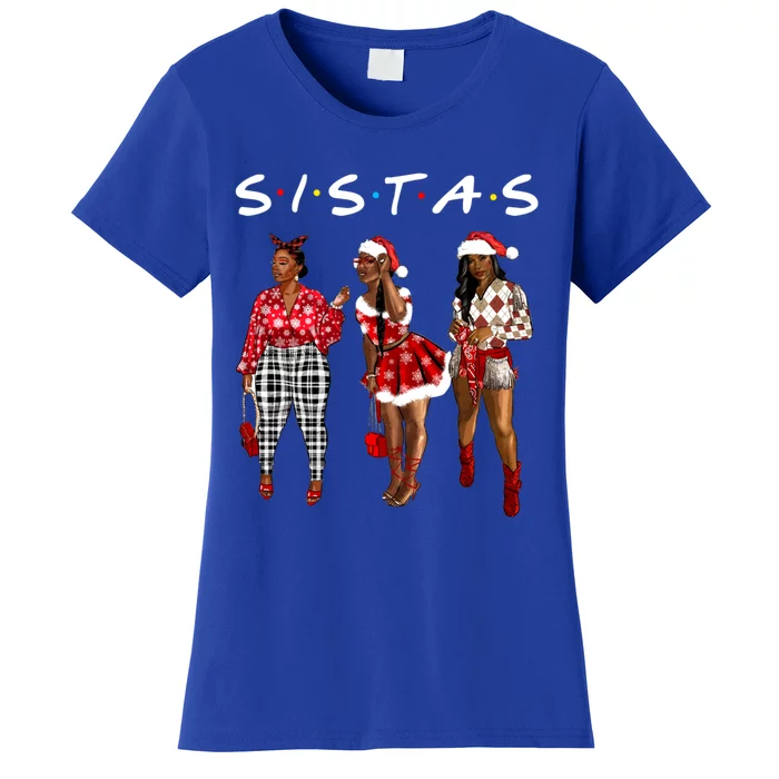 Proud Black Sistas Queen Melanin Afro African American Cool Gift Women's T-Shirt