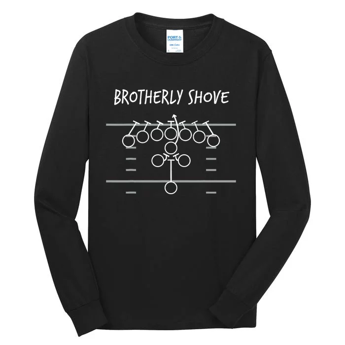 Philadelphia Brotherly Shove Tall Long Sleeve T-Shirt