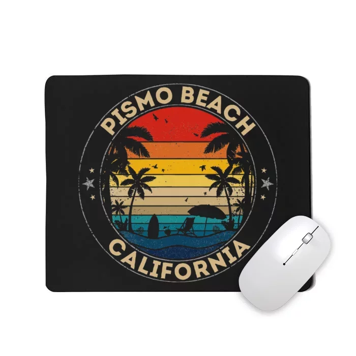 Pismo Beach Souvenir California Reminder Mousepad