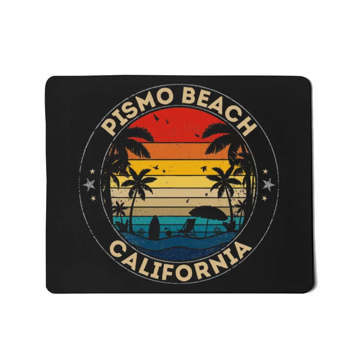 Pismo Beach Souvenir California Reminder Mousepad