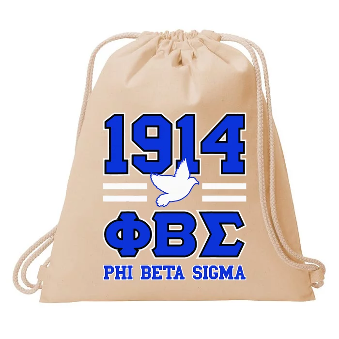 Phi Beta Sigma Paraphernalia Phi Beta Sigma Fraternity Drawstring Bag