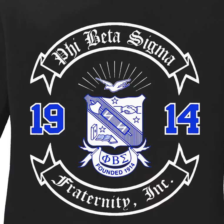 Phi Beta Sigma Paraphernalia Phi Beta Sigma Fraternity Ladies Long Sleeve Shirt