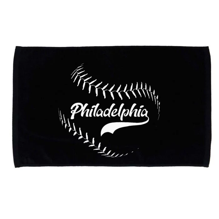 Philadelphia Baseball Swoosh Microfiber Hand Towel