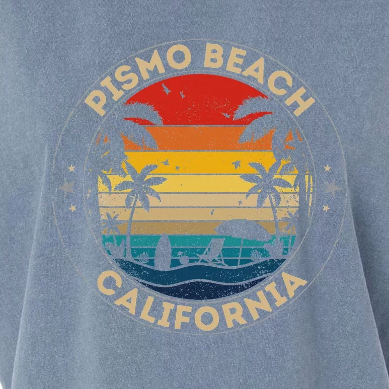 Pismo Beach Souvenir California Reminder Garment-Dyed Women's Muscle Tee