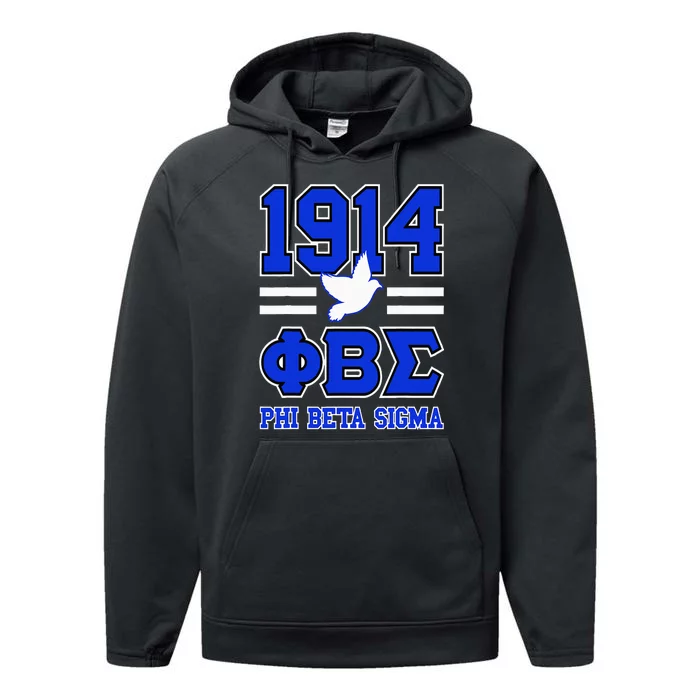 Phi Beta Sigma Paraphernalia Phi Beta Sigma Fraternity Performance Fleece Hoodie