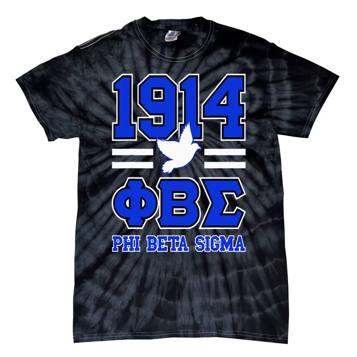 Phi Beta Sigma Paraphernalia Phi Beta Sigma Fraternity Tie-Dye T-Shirt