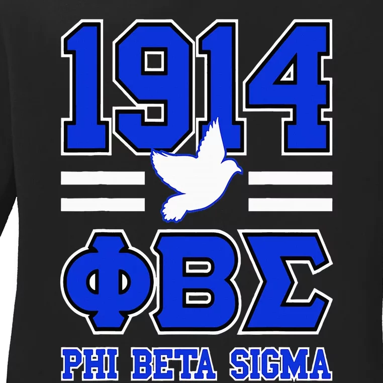 Phi Beta Sigma Paraphernalia Phi Beta Sigma Fraternity Ladies Long Sleeve Shirt