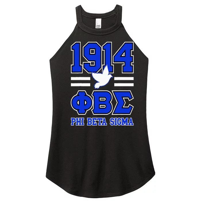 Phi Beta Sigma Paraphernalia Phi Beta Sigma Fraternity Women’s Perfect Tri Rocker Tank