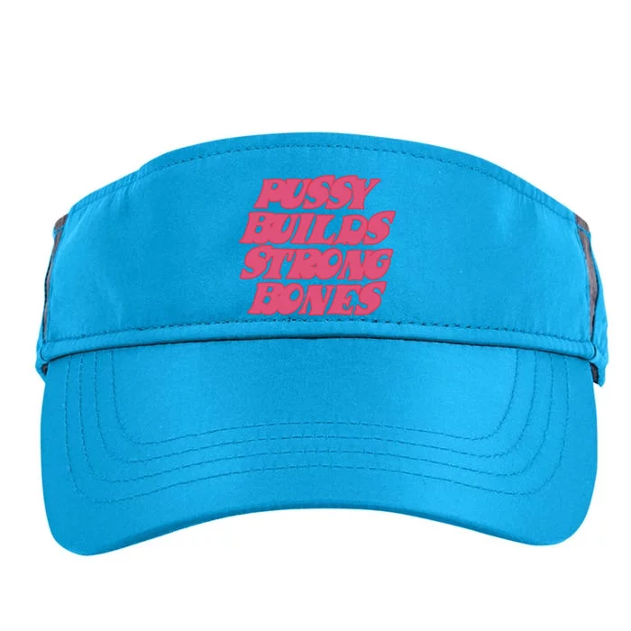 Pussy Builds Strong Bones Adult Drive Performance Visor