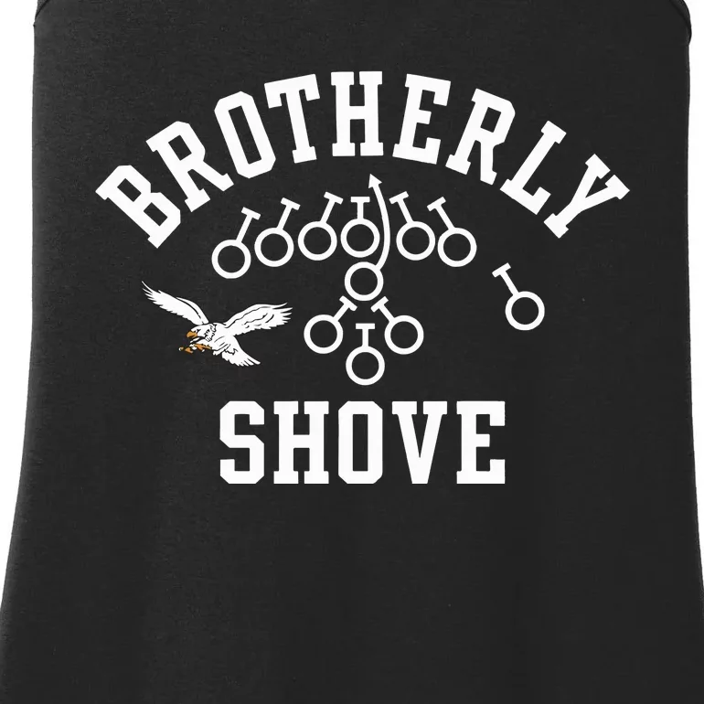 Philadelphia Brotherly Shove Ladies Essential Tank