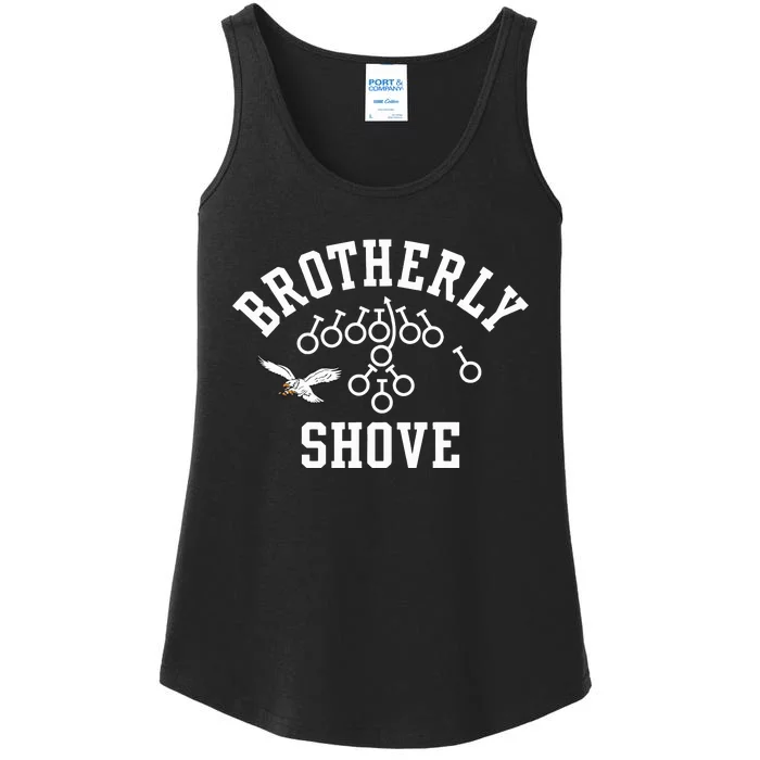 Philadelphia Brotherly Shove Ladies Essential Tank