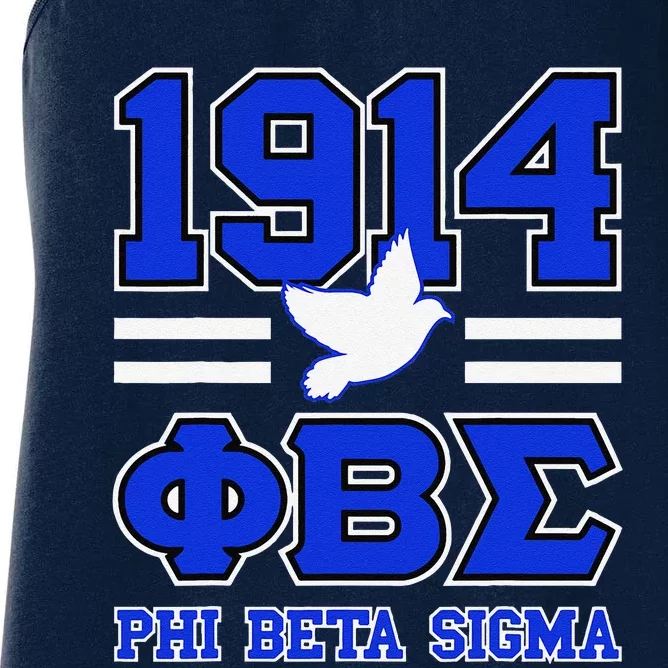 Phi Beta Sigma Paraphernalia Phi Beta Sigma Fraternity Women's Racerback Tank