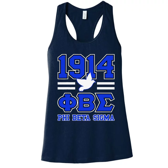 Phi Beta Sigma Paraphernalia Phi Beta Sigma Fraternity Women's Racerback Tank