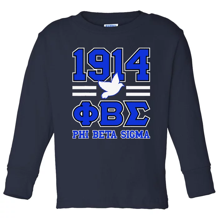 Phi Beta Sigma Paraphernalia Phi Beta Sigma Fraternity Toddler Long Sleeve Shirt