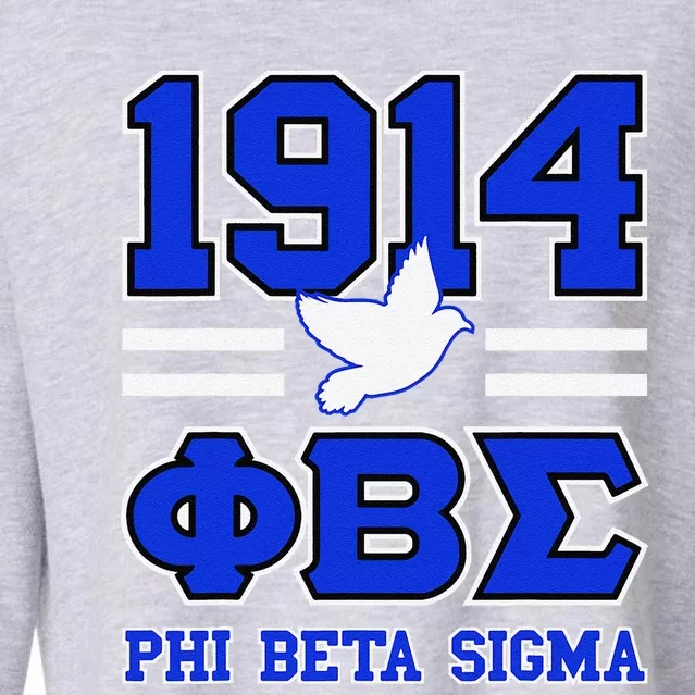 Phi Beta Sigma Paraphernalia Phi Beta Sigma Fraternity Cropped Pullover Crew