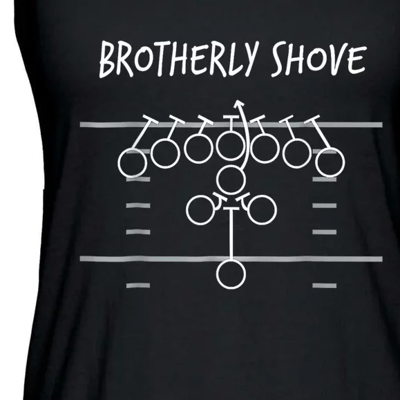 Philadelphia Brotherly Shove Ladies Essential Flowy Tank