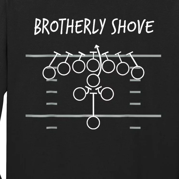 Philadelphia Brotherly Shove Tall Long Sleeve T-Shirt