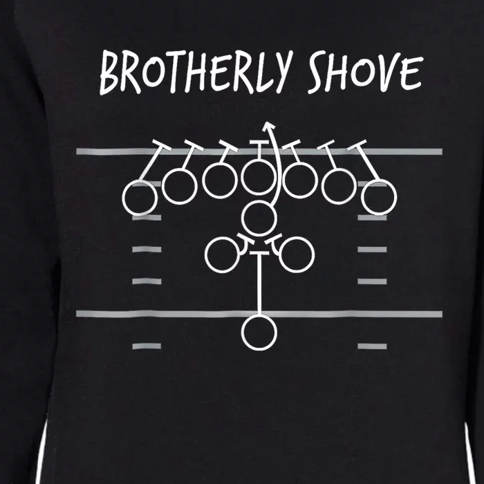 Philadelphia Brotherly Shove Womens California Wash Sweatshirt