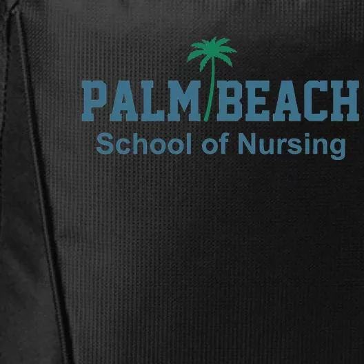 Palm Beach School Of Nursing funny teacher City Backpack