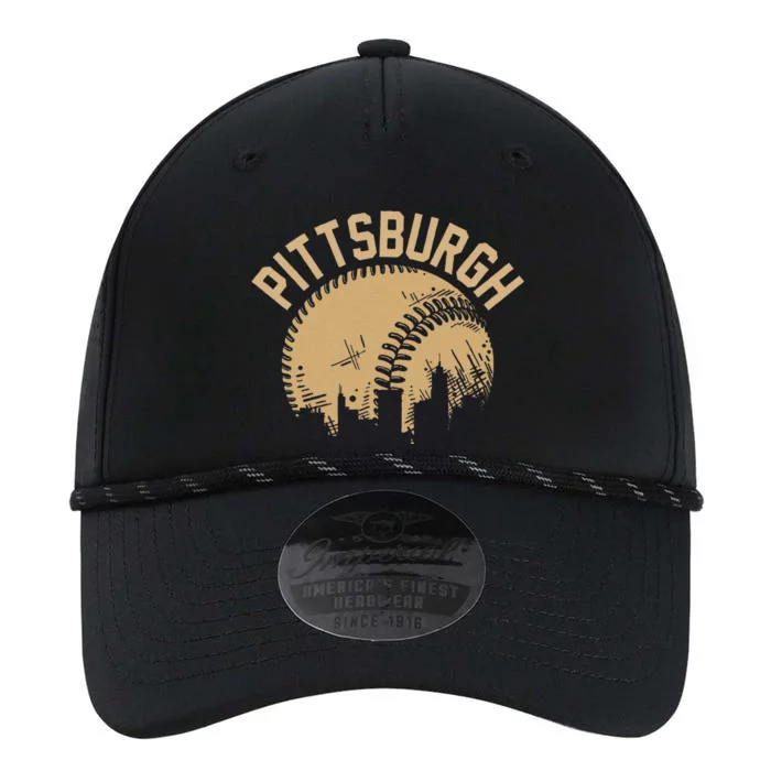 Pittsburgh Baseball Skyline Pennsylvania Player Coach Fan Performance The Dyno Cap