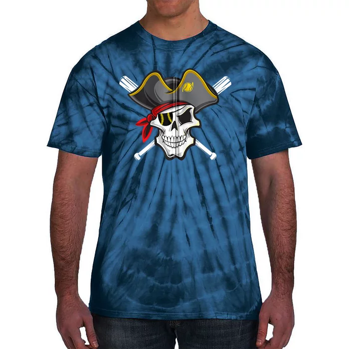 Pirate Baseball Skull Fans Of Pittsburgh Zip Hoodie Tie-Dye T-Shirt