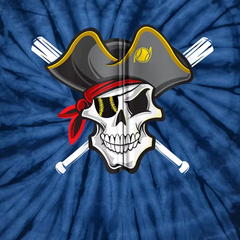 Pirate Baseball Skull Fans Of Pittsburgh Zip Hoodie Tie-Dye T-Shirt