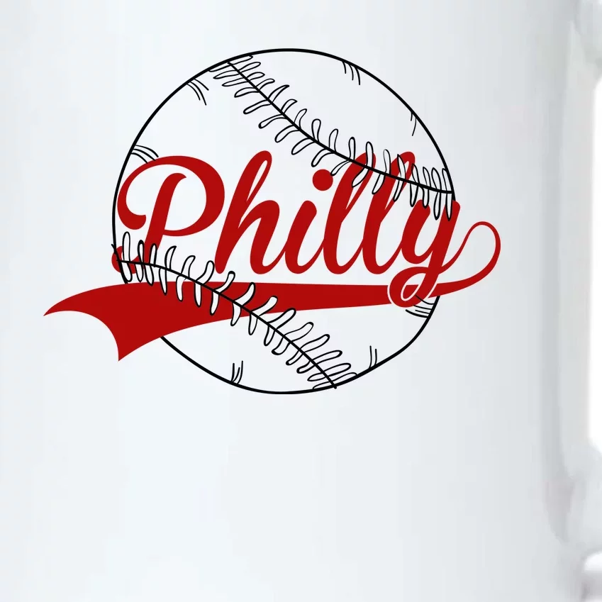 Philly Baseball Sport Lover Black Color Changing Mug